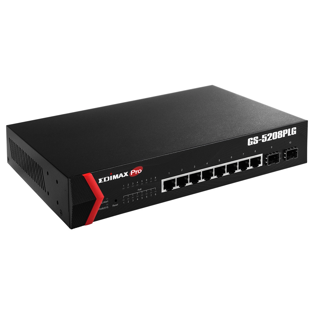 GS-5208PLG V2 - 10-ports