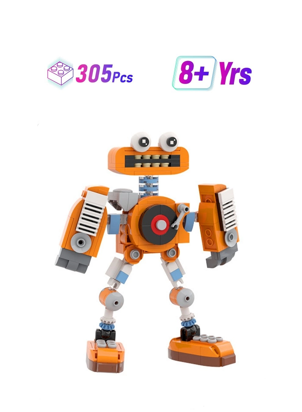 Generic Robot - Orange Robot 305pcs