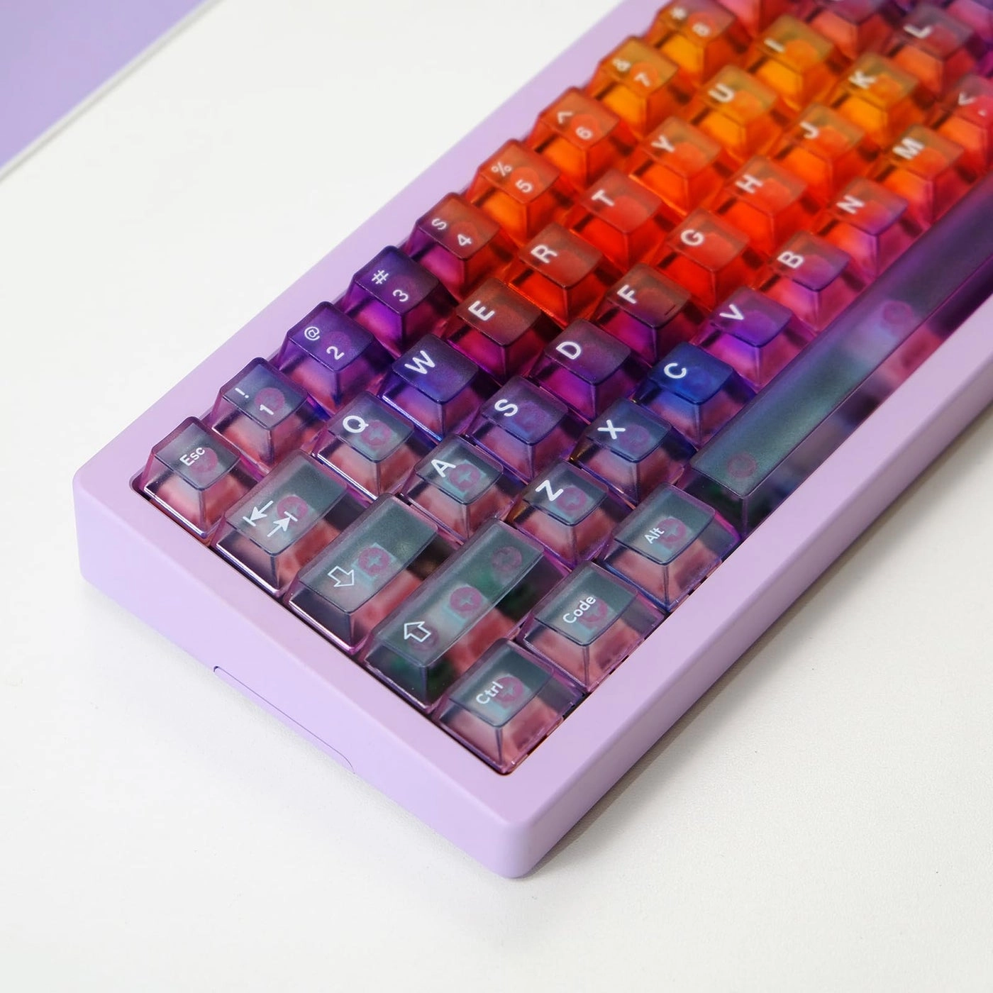 PBT Gradient Keycaps - 61/64/84/87/104/108 USB-C