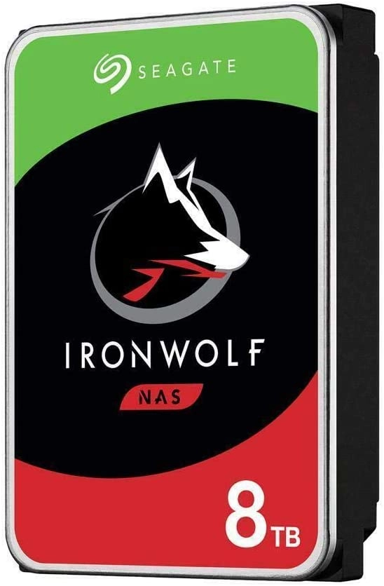 IronWolf 3.5" 7200rpm 256MB SATA 6Gb/s (ST8000VN004) - 8TB