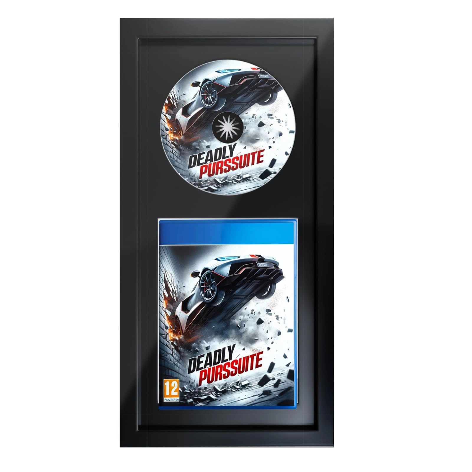 allenkwok Video Game Display Frame - PS5 PS4 PS3