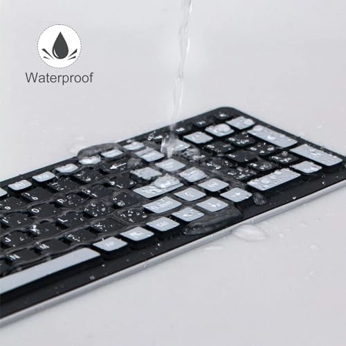 Wireless Silicone Foldable Rollup Keyboard - UN Wireless