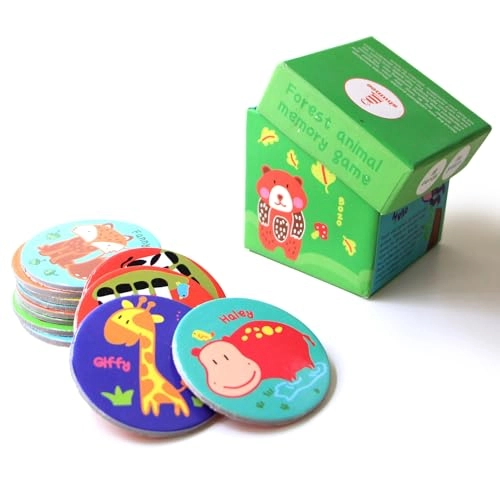 Forest Animal Memory Cards - 3 years 18 pieces