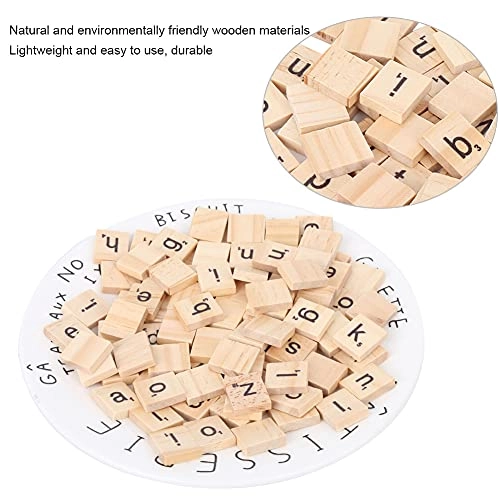 Wooden Tiles Puzzle Blocks - 100 pieces