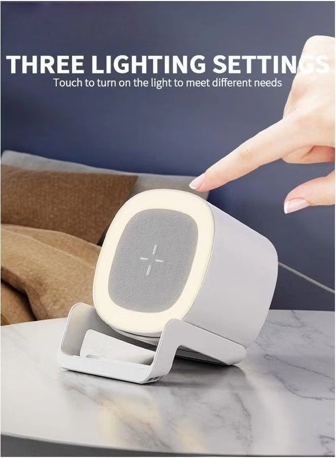 Bluetooth Speaker - 4-in-1 RGB Wireless Charger