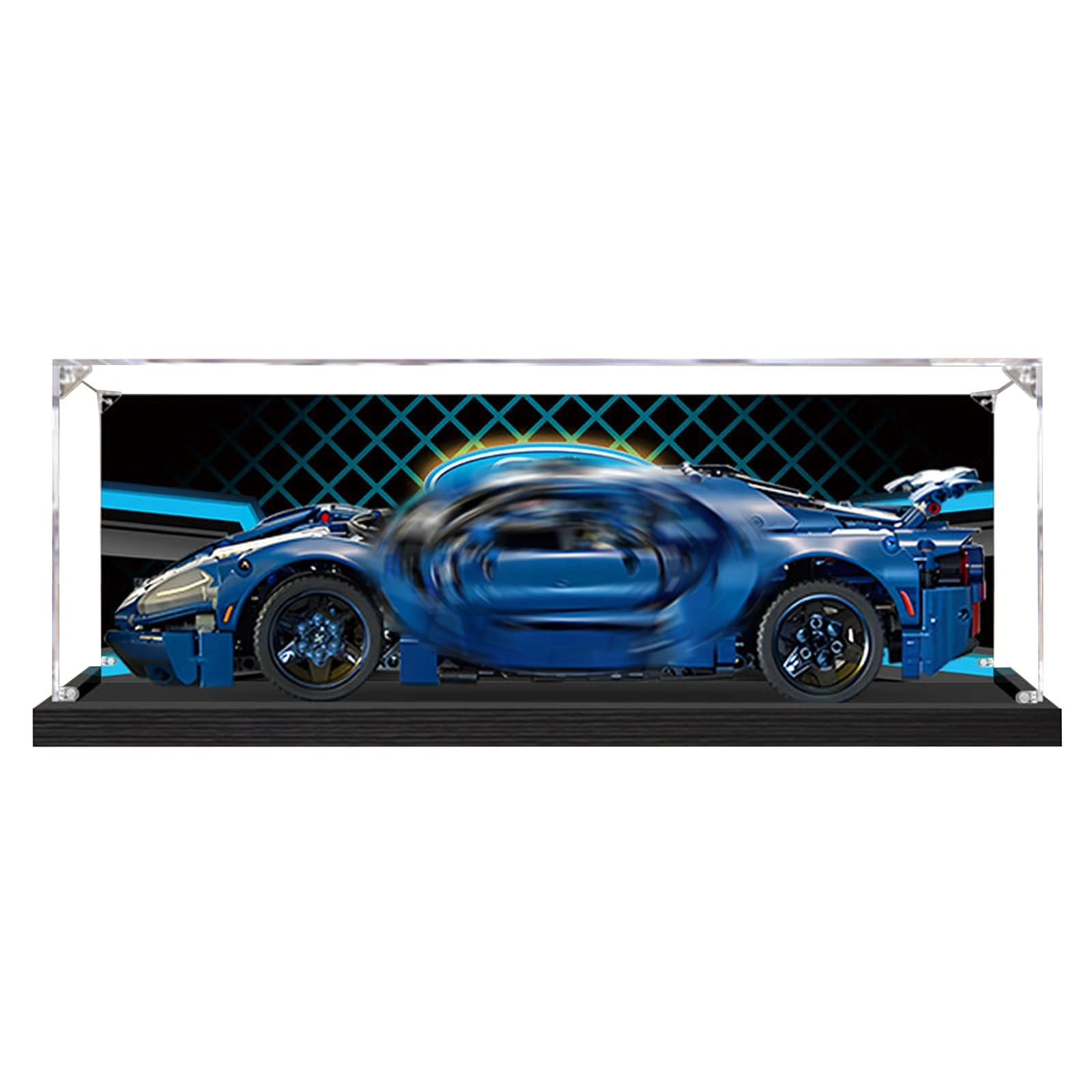 Acrylic Display Case - Compatible with Lego 62 x 30 x 20 cm