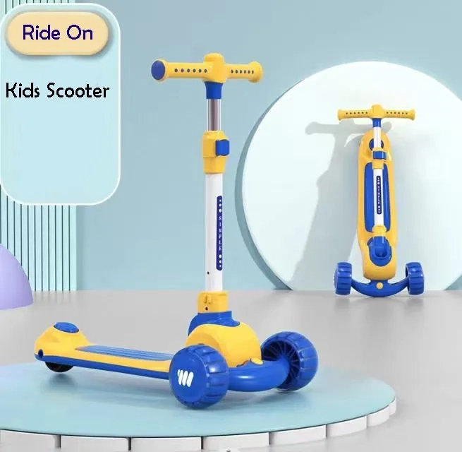 Portable 3-Wheel Kick Scooter – Foldable