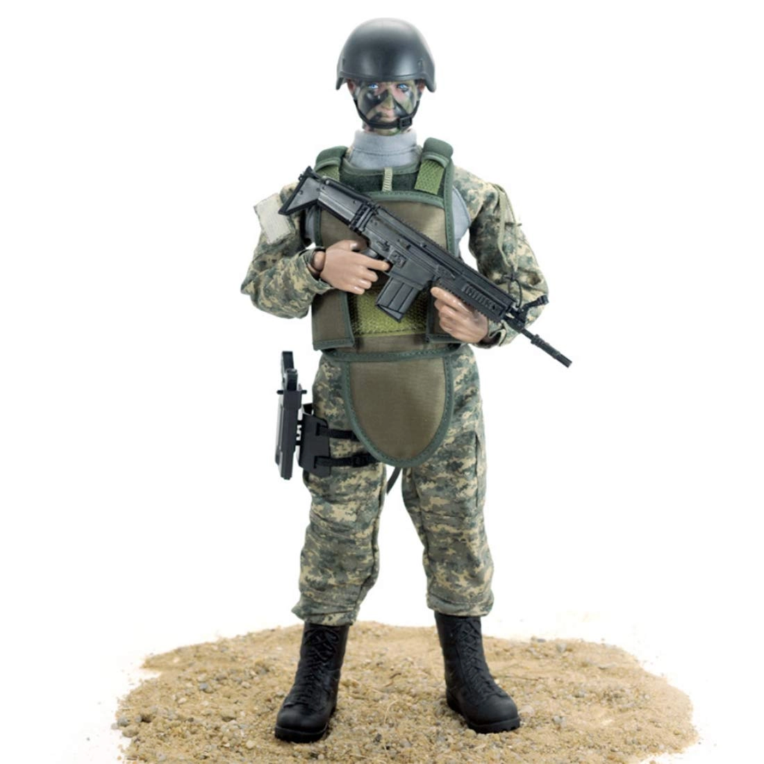 rakeetolly Action Figures Military Set - 15+ Soldier