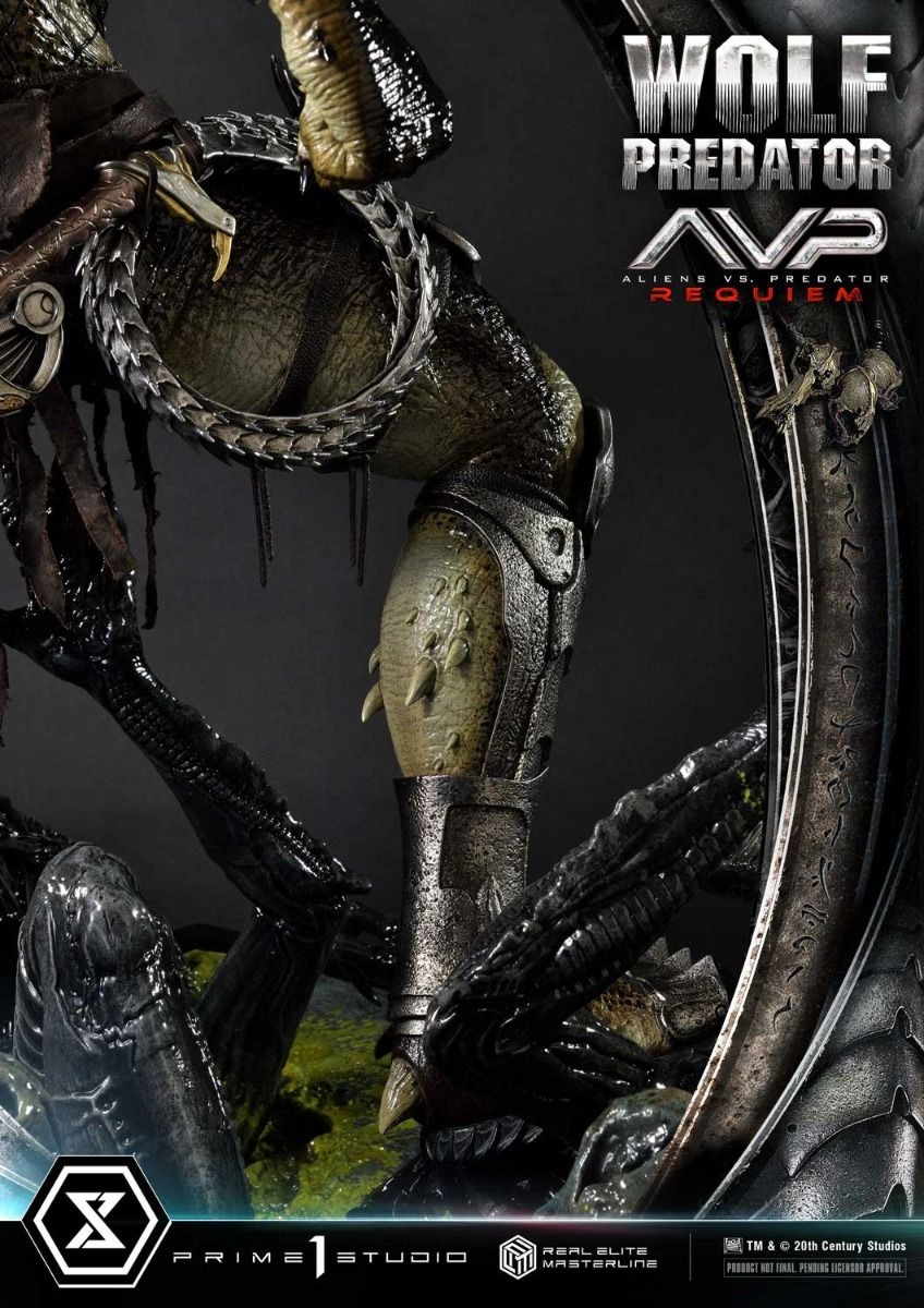 Requiem Wolf Predator - Aliens vs Predator - H:95cm