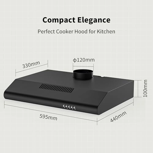 Cooker Hood - 250m³/h 60cm