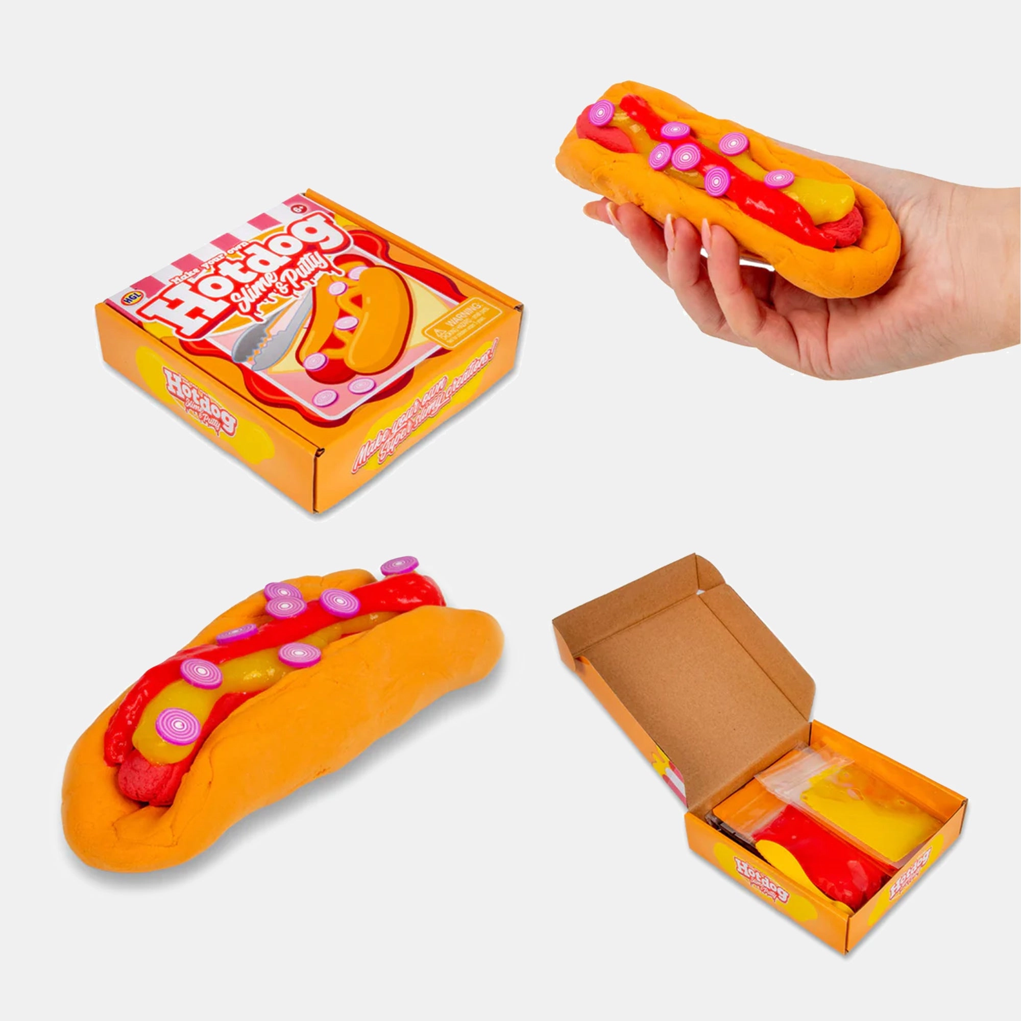BORDERS Make Your Own Hot Dog Slime & Putty - 6+