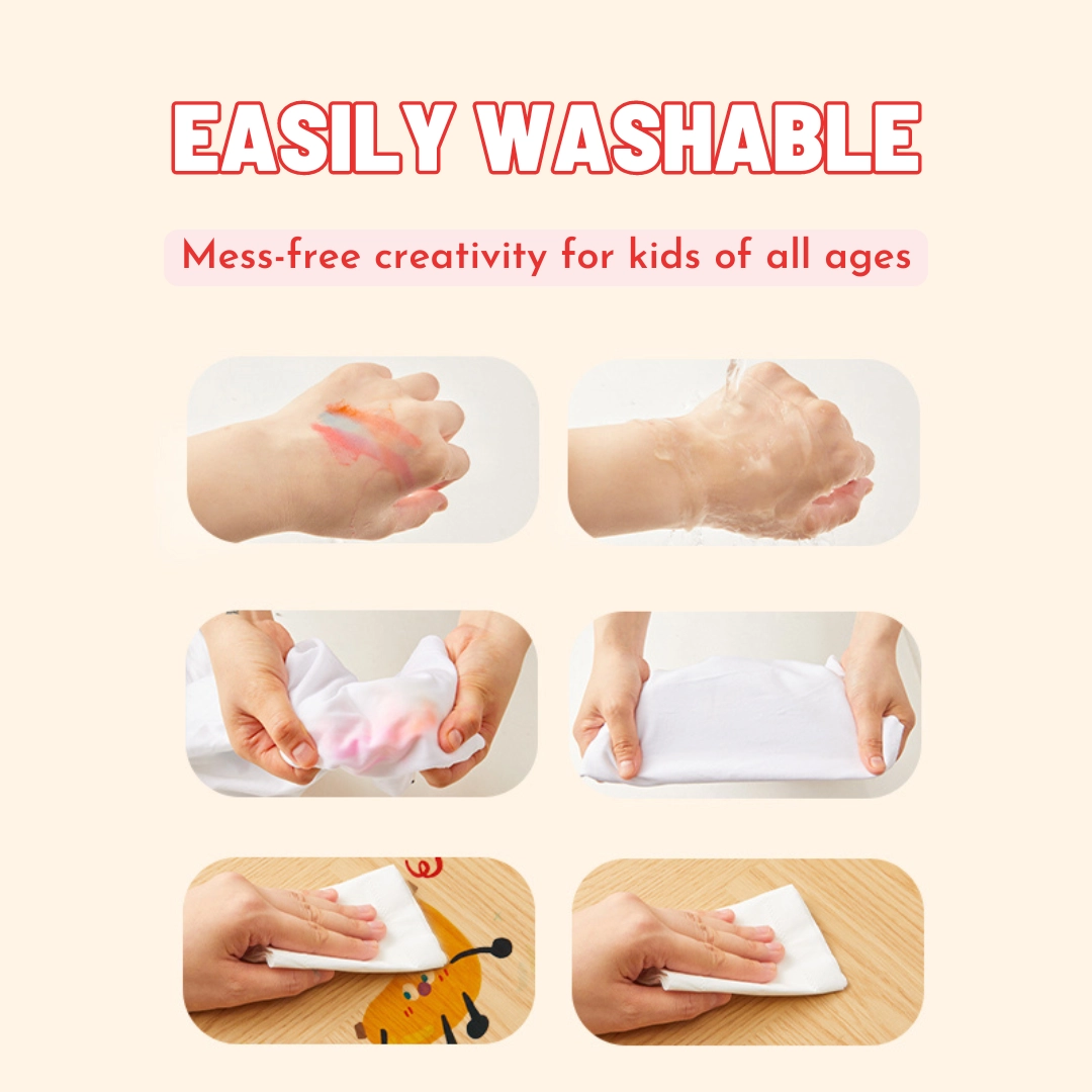 Dual Tip Washable Markers - Multi Colour