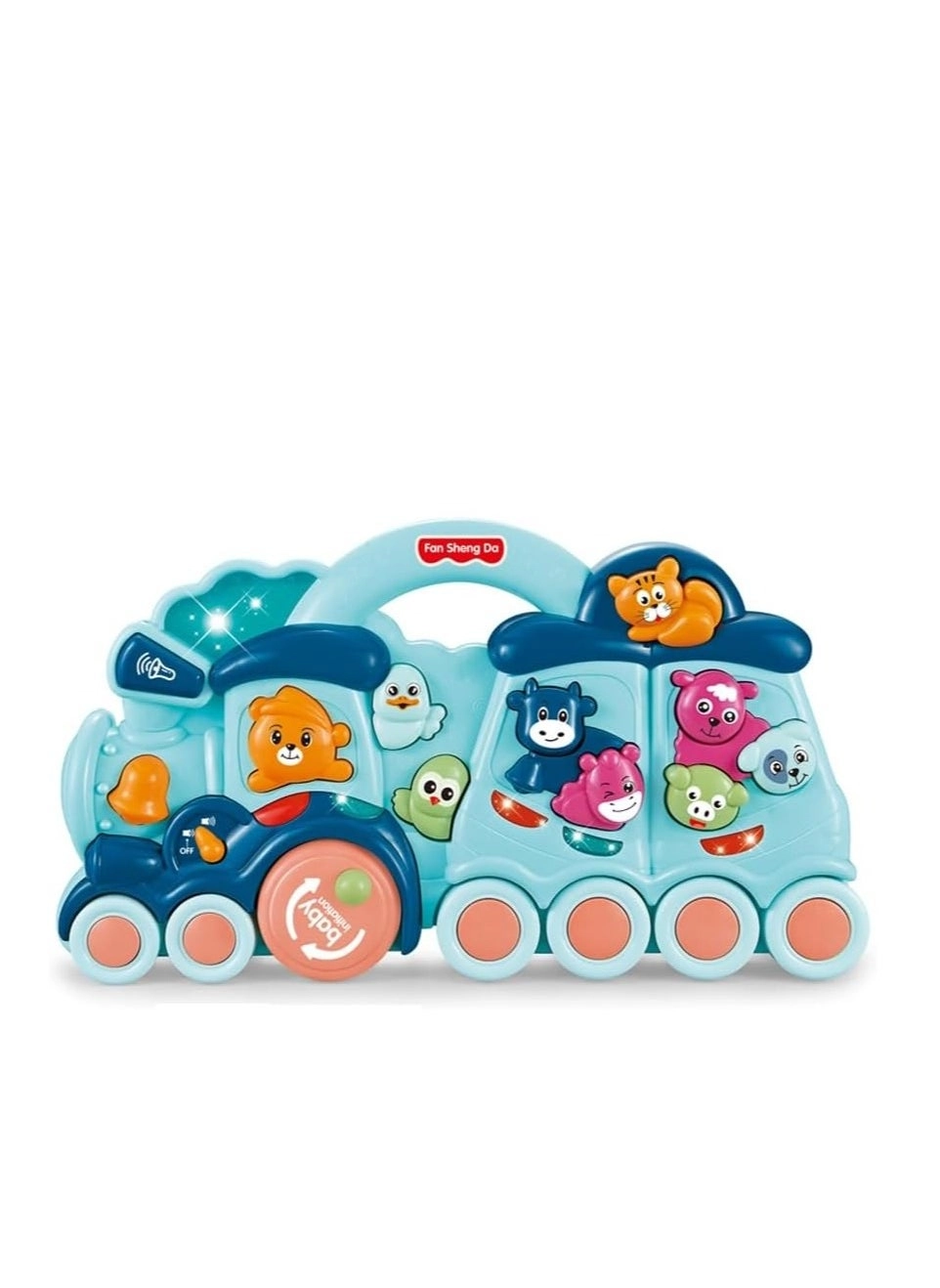 Musical Animal Train Toy - 12 months and above