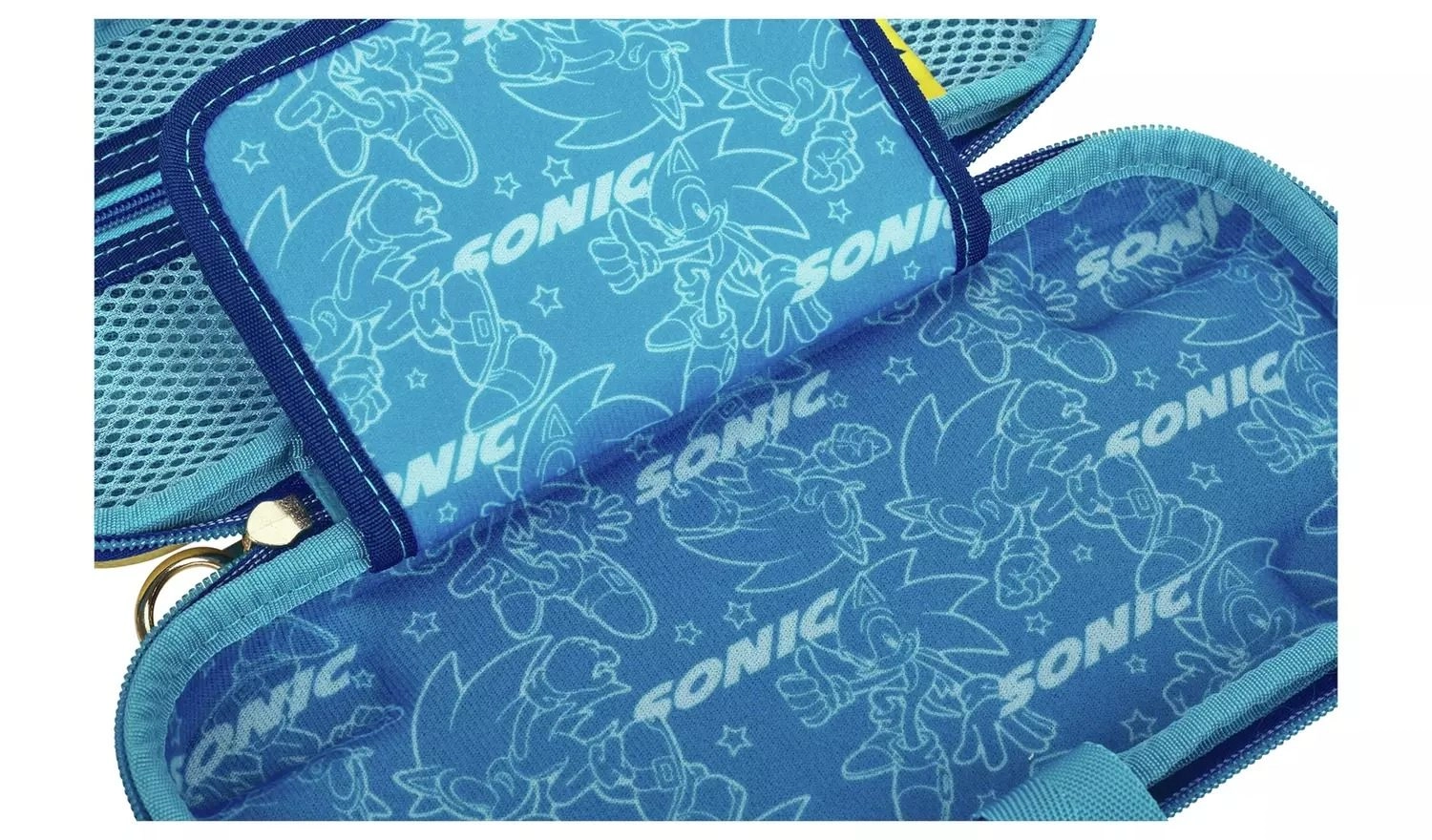 Sonic Carrying Case - Nintendo switch OLED compatible Size H16.3, W26, D4.8cm