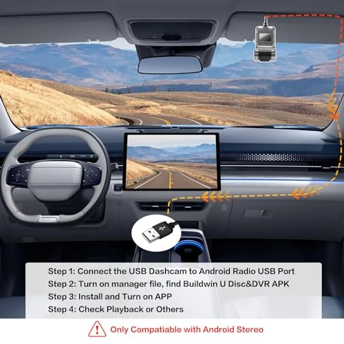 USB Dash Cam - 1080P