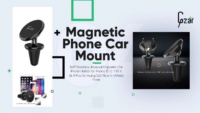 Magnetic Car Phone Holder Air Vent Mobile Mount