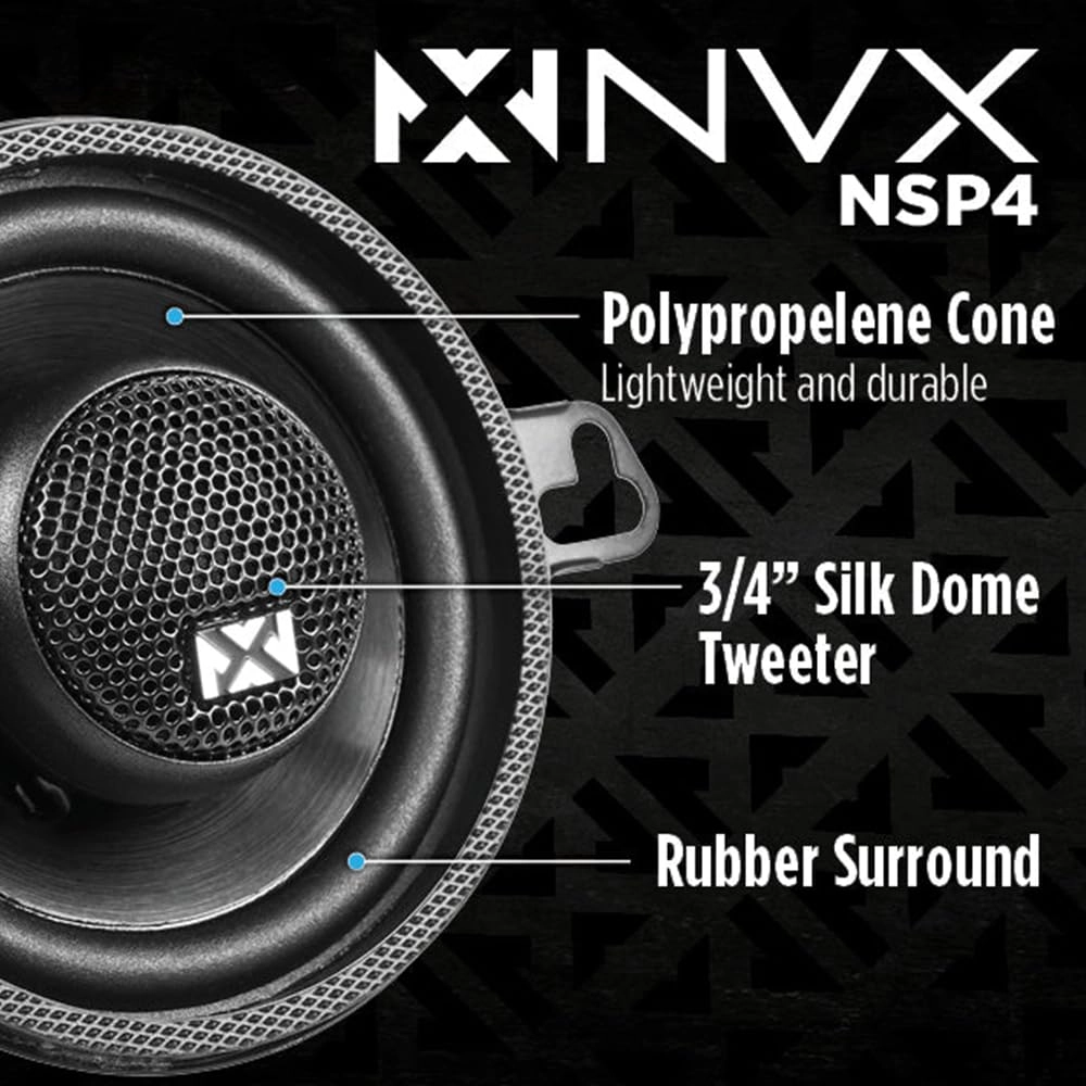 NSP4 - 4" 2-Way Coaxial