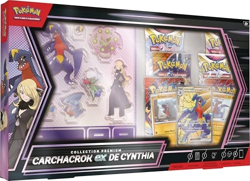 Cynthia's Carchacrok-ex Premium Collection - French 3pcs