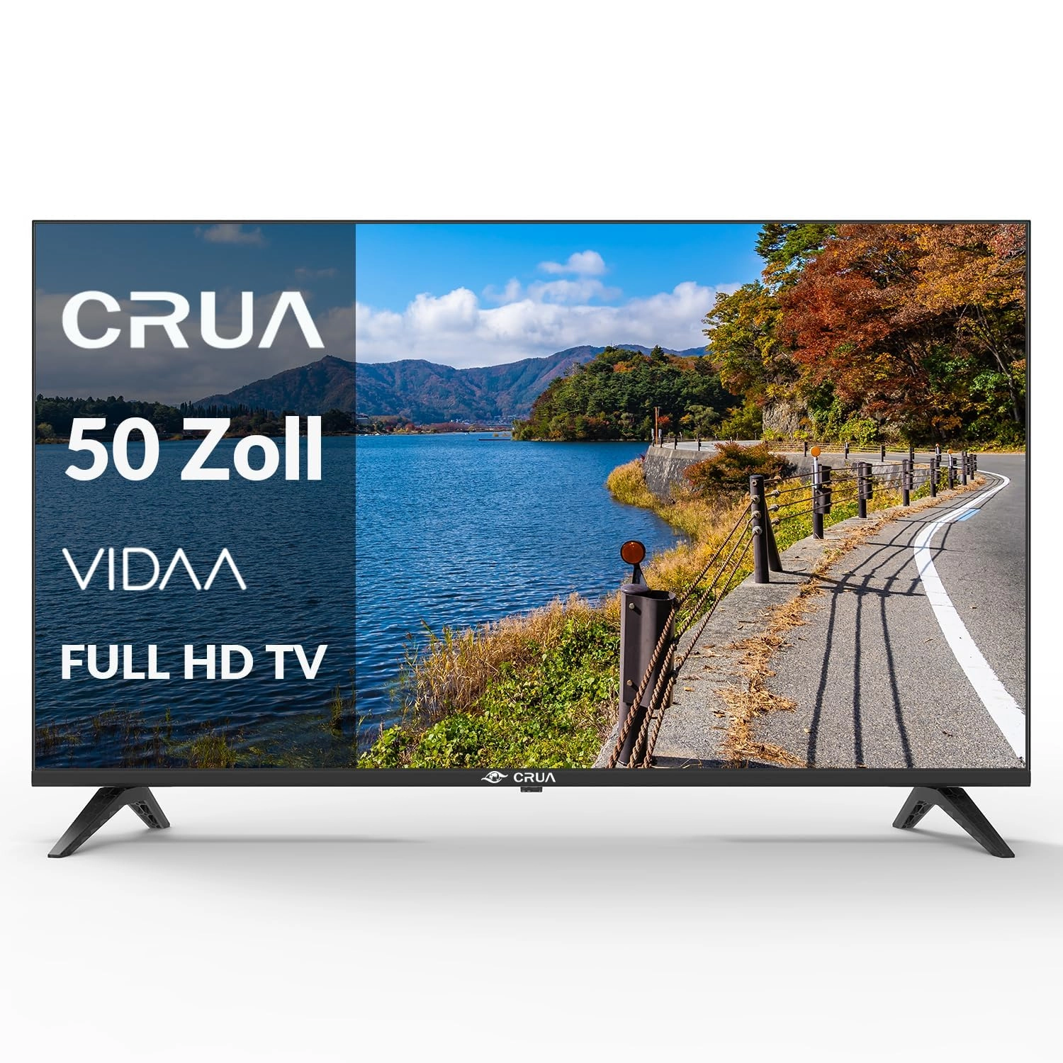 CRUA 50 Inch Smart TV 2025