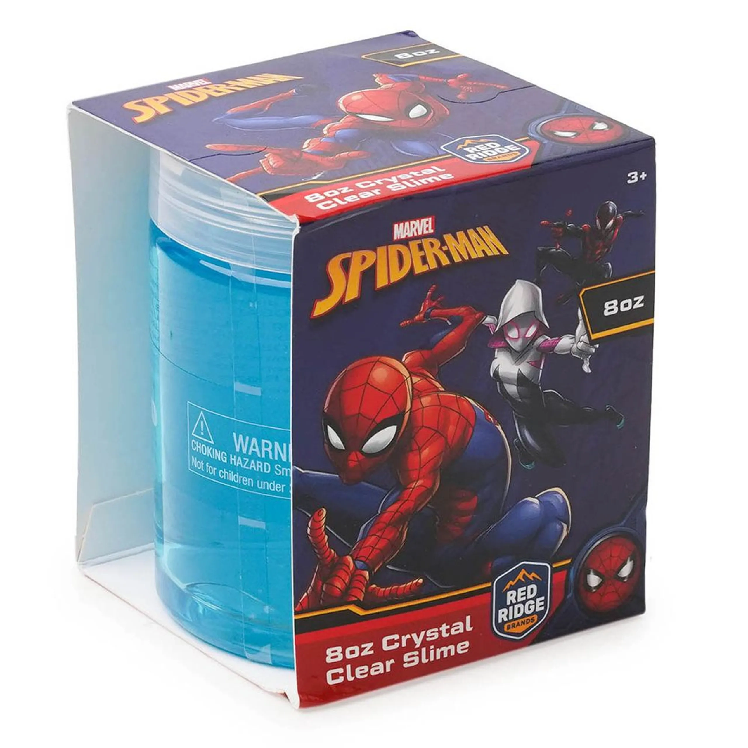 Marvel Spider Man Crystal Clear Slime - 3+ years