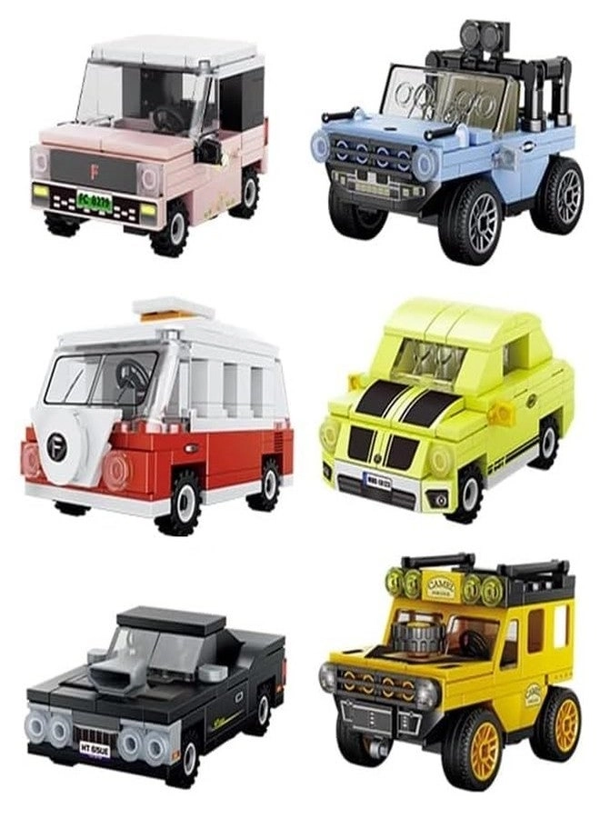Bestie toys Mini Cars Building Brick Sets - 514 pcs
