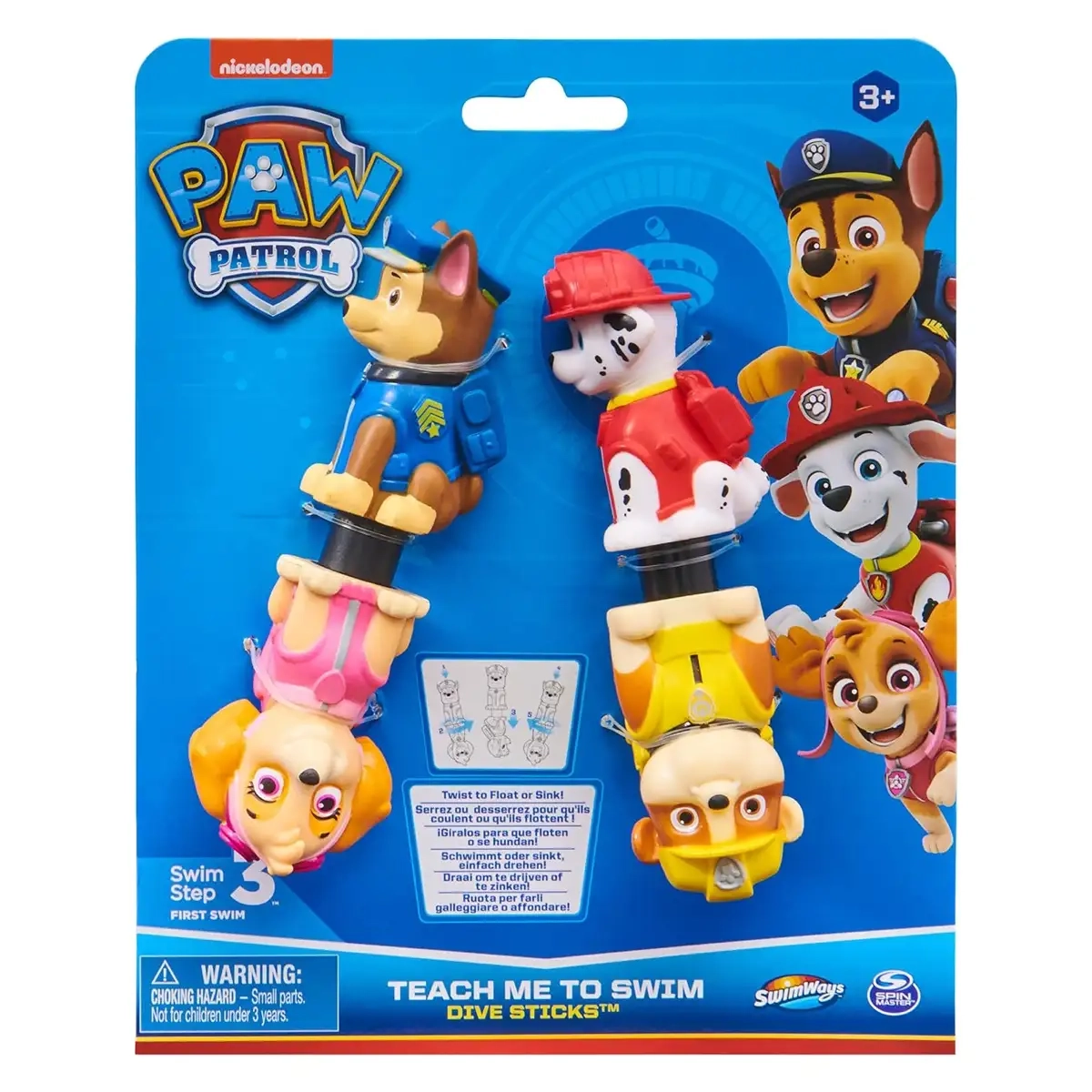 SwimWays Paw Patrol Dive Sticks - ace_uae_pools_tubs