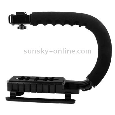 C-Shape Mount Holder Handle - 10 inch DSLR/Camcorder