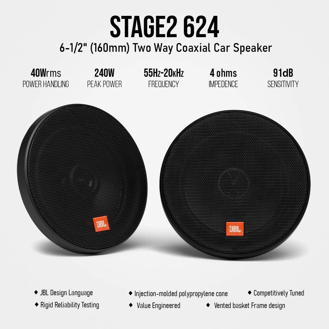 STAGE2624 - 16,60 cm 2-way coaxial