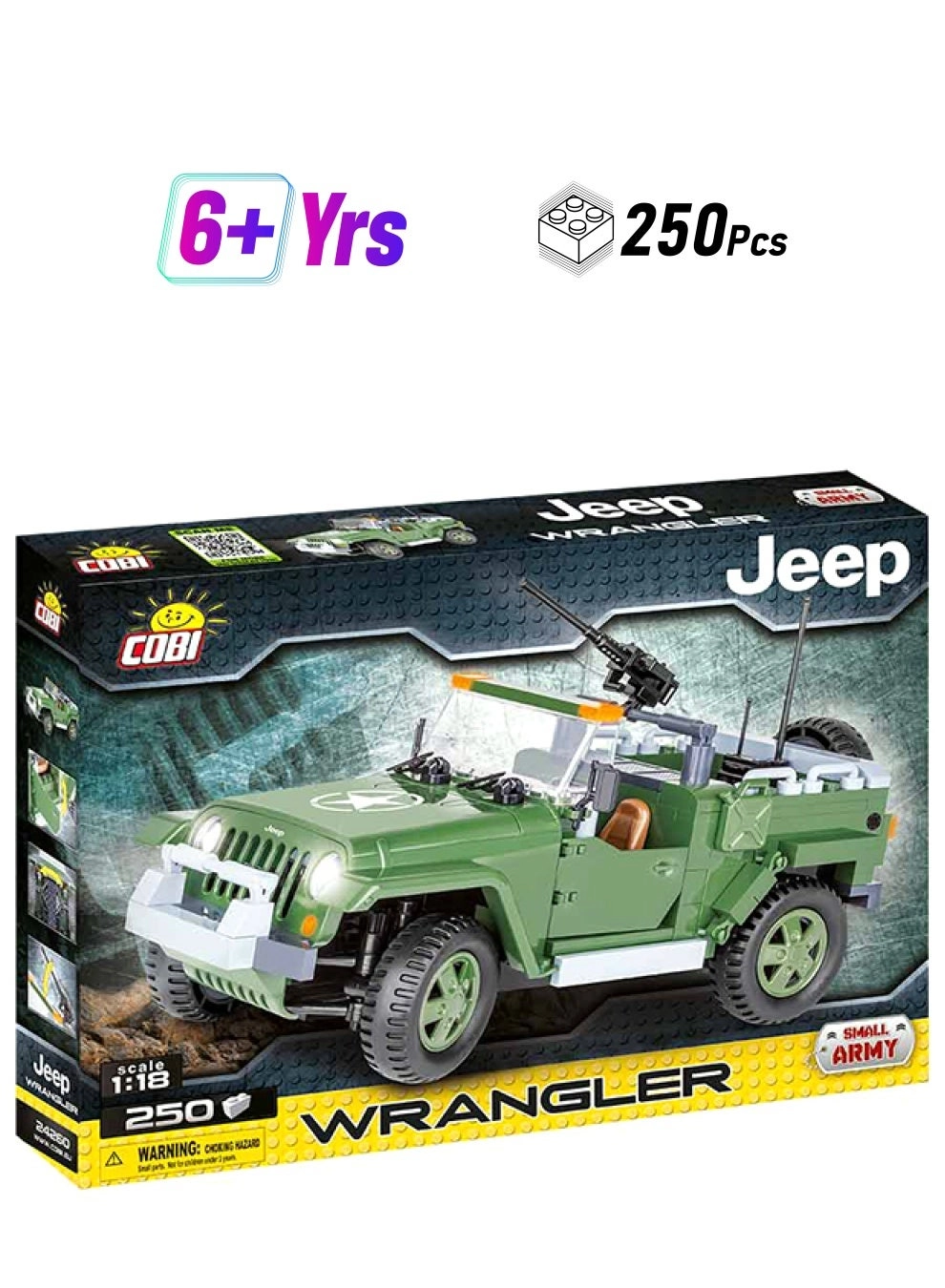 COBI Jeep Wrangler (24260) - Green