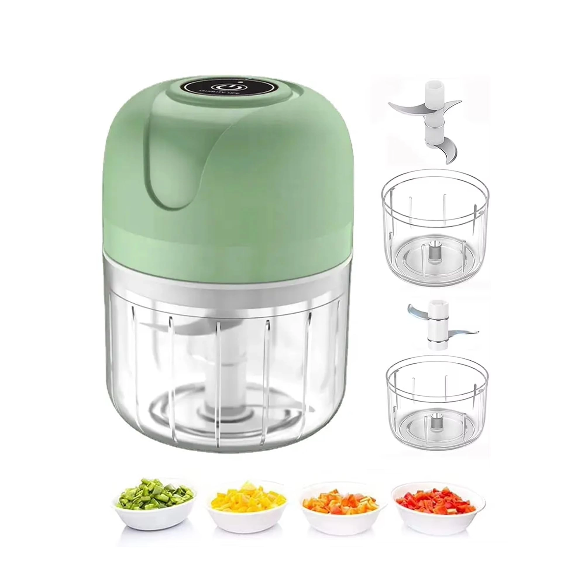 FMstyles Electric Garlic Chopper - 250 ml 45 watts