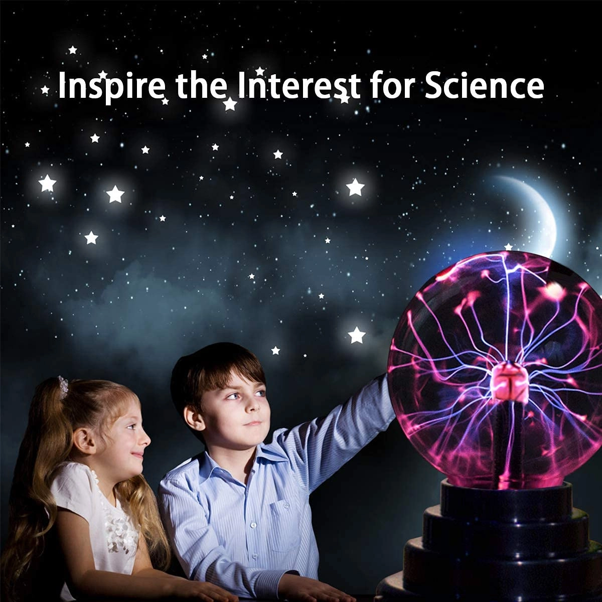 Plasma Ball - Mood Light Black