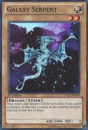 Yu-Gi-Oh! Galaxy Serpent JOTL-EN000 - Unlimited Edition