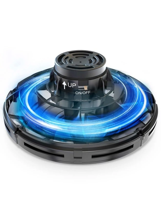 GESUNDHOME Hand Operated Mini Drone - Fidget Flying Spinner, LED Lights, USB Rechargeable