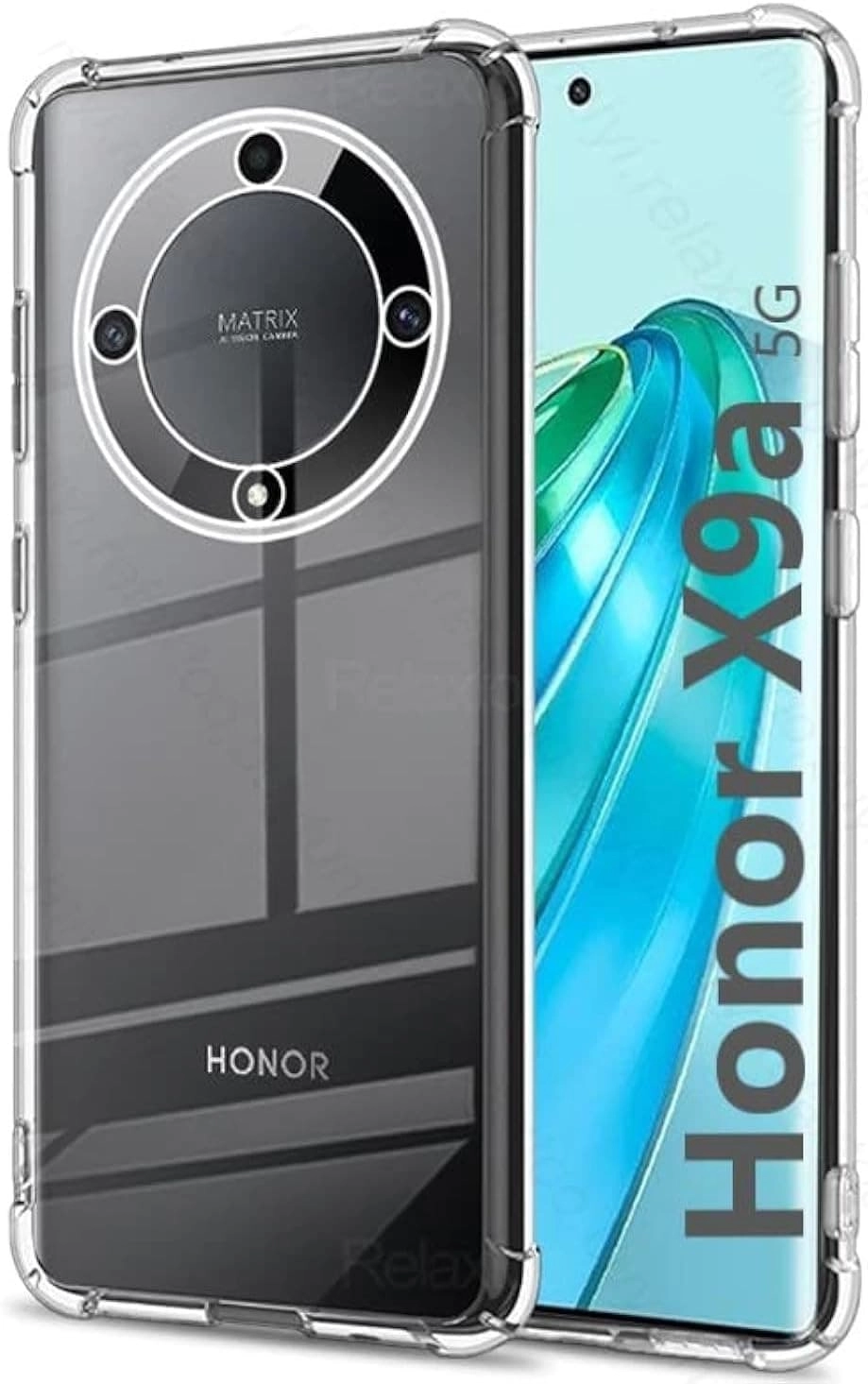 Muzz International Clear Case Cover - TPU for Honor X9a 5G