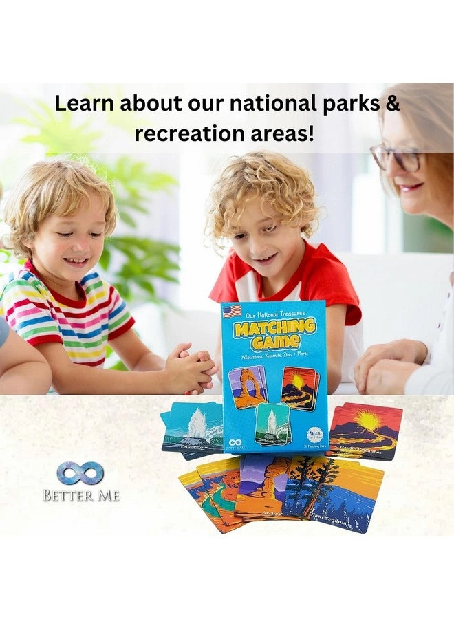 Our National Treasures Matching Game - Ages 3 & Up
