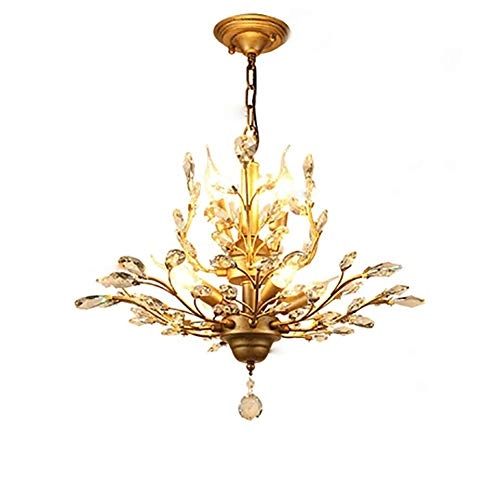 Rustic Flower Chandelier - 7 head Black