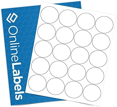 Online Labels 2 Inch Round - 2,000 2 Inch