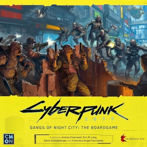 Cyberpunk 2077: Gangs Of Night City - Board Game