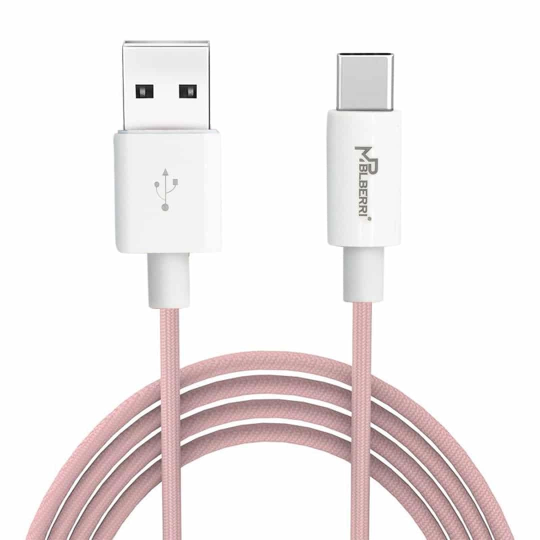 mpBLBERRI BLB-U338 Cable 60W USB-C to USB-C 1m Braided