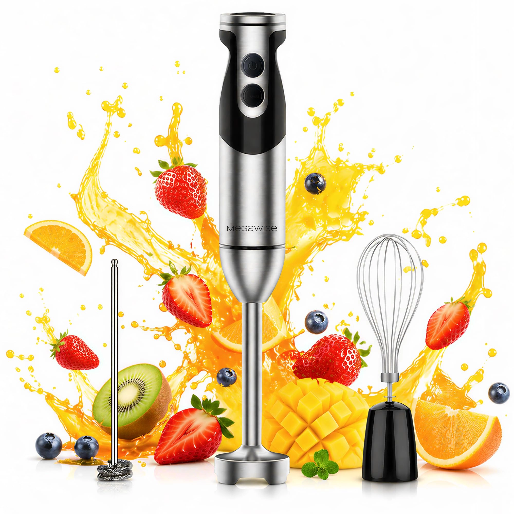 MEGAWISE Immersion Hand Blender - 800W