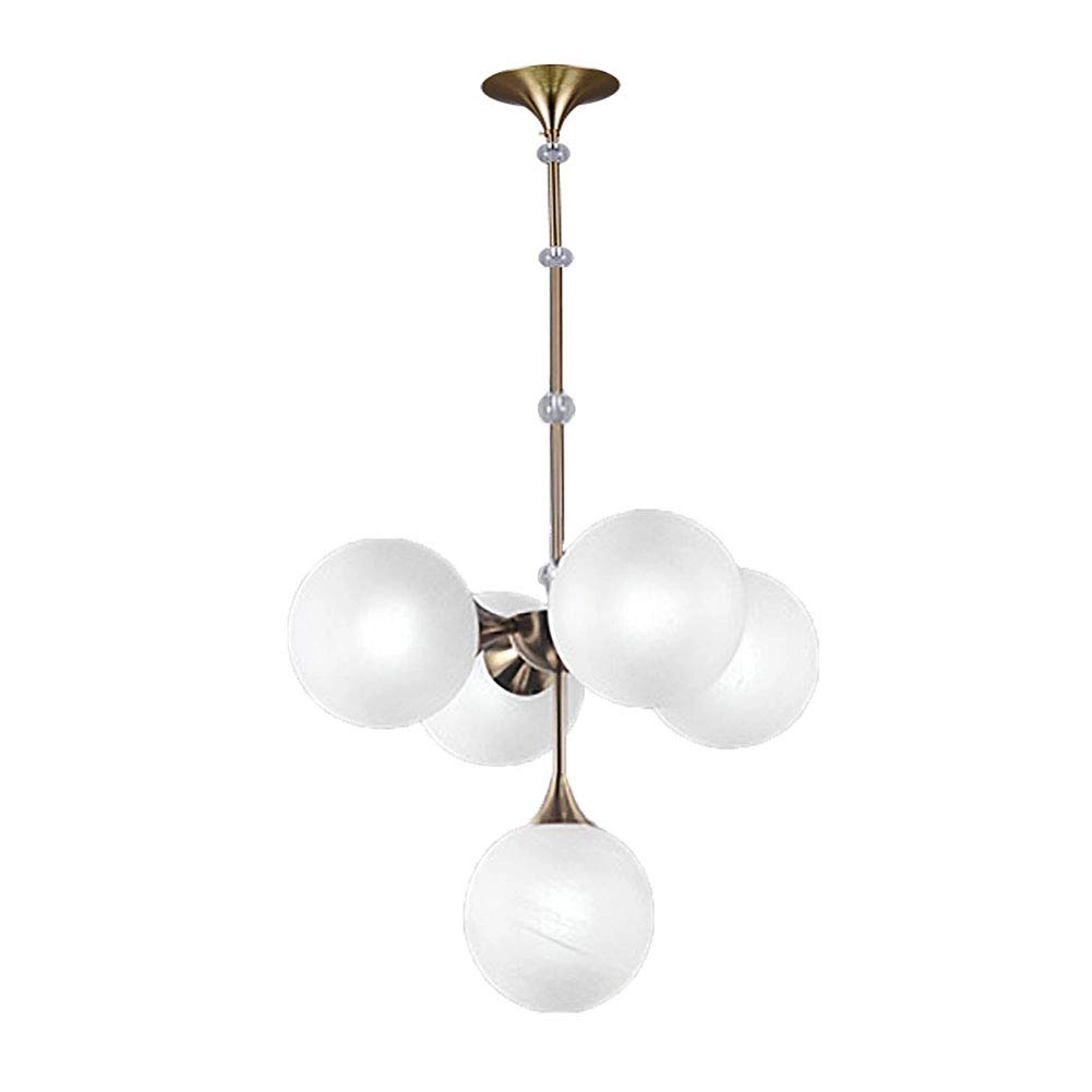 G9 Nordic Creative Glass Bubble Chandelier - 13 head Golden.