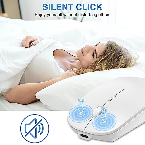 Rechargeable Silent Slim Mouse - Bluetooth
