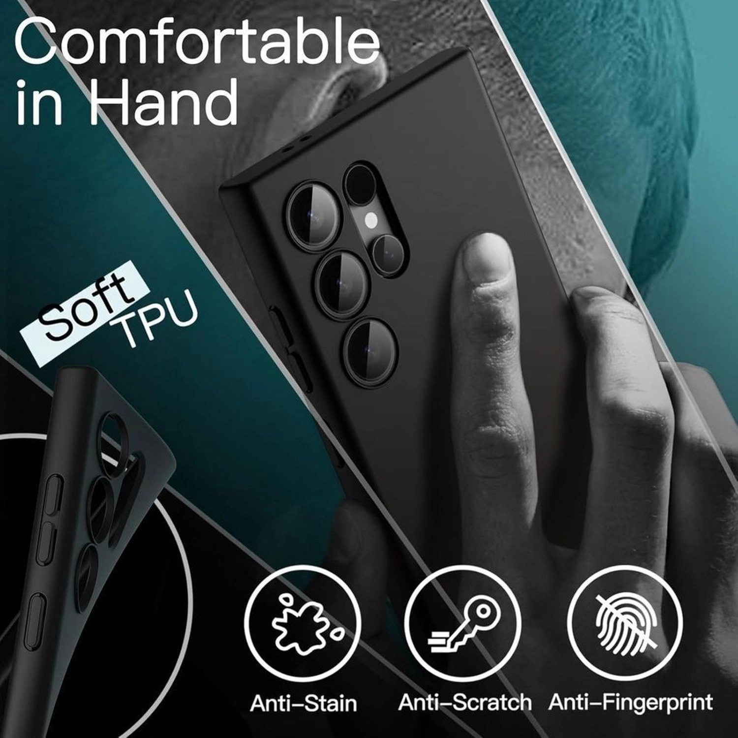 Silicon Magnetic Case for Samsung Galaxy S25 Ultra