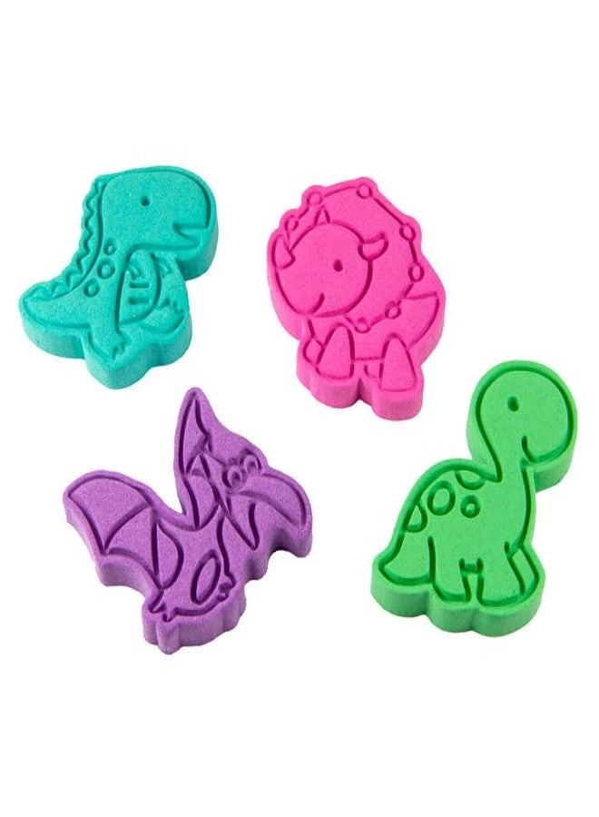Dino Pack - 4 Dinosaur Molds 3 Mystery Colors