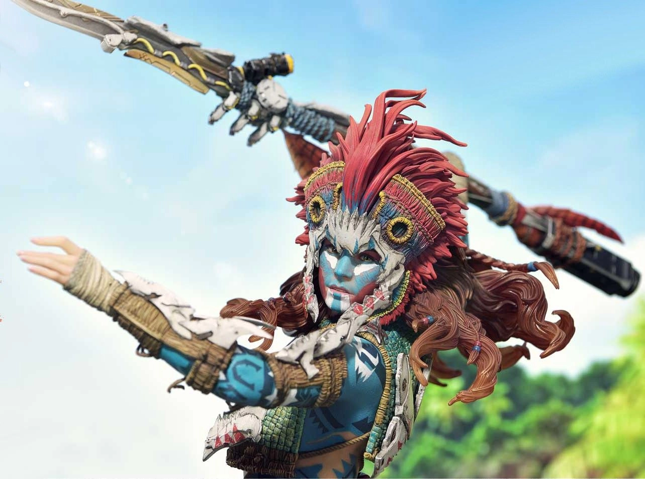 Aloy - Horizon Forbidden West - Tenakth Dragoon Armor set (71.12 cm) (UPMHFW-02)