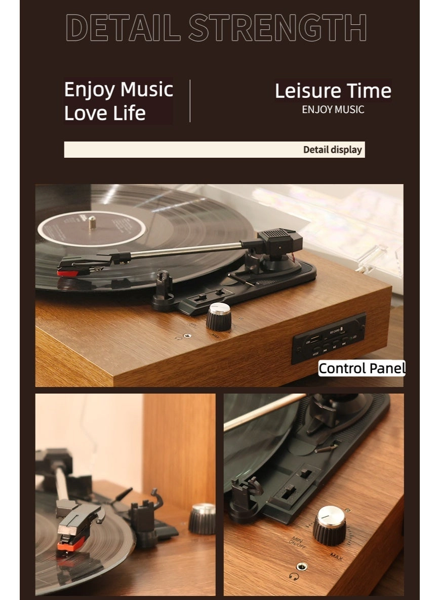 Turntable - 3 Speed Bluetooth USB SD Port