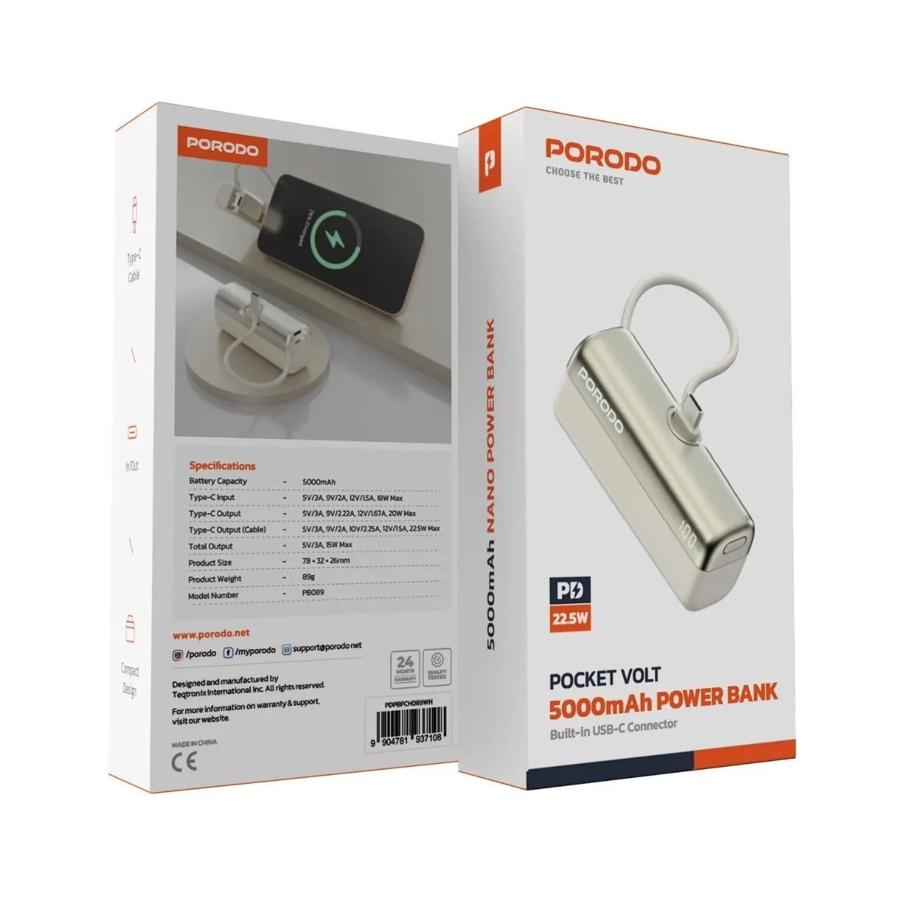 Pocket Volt - 5000mAh 15W