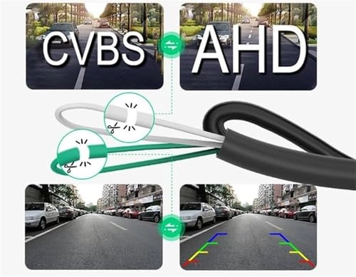 Rear View Camera - Night vision Wire AHD 720P