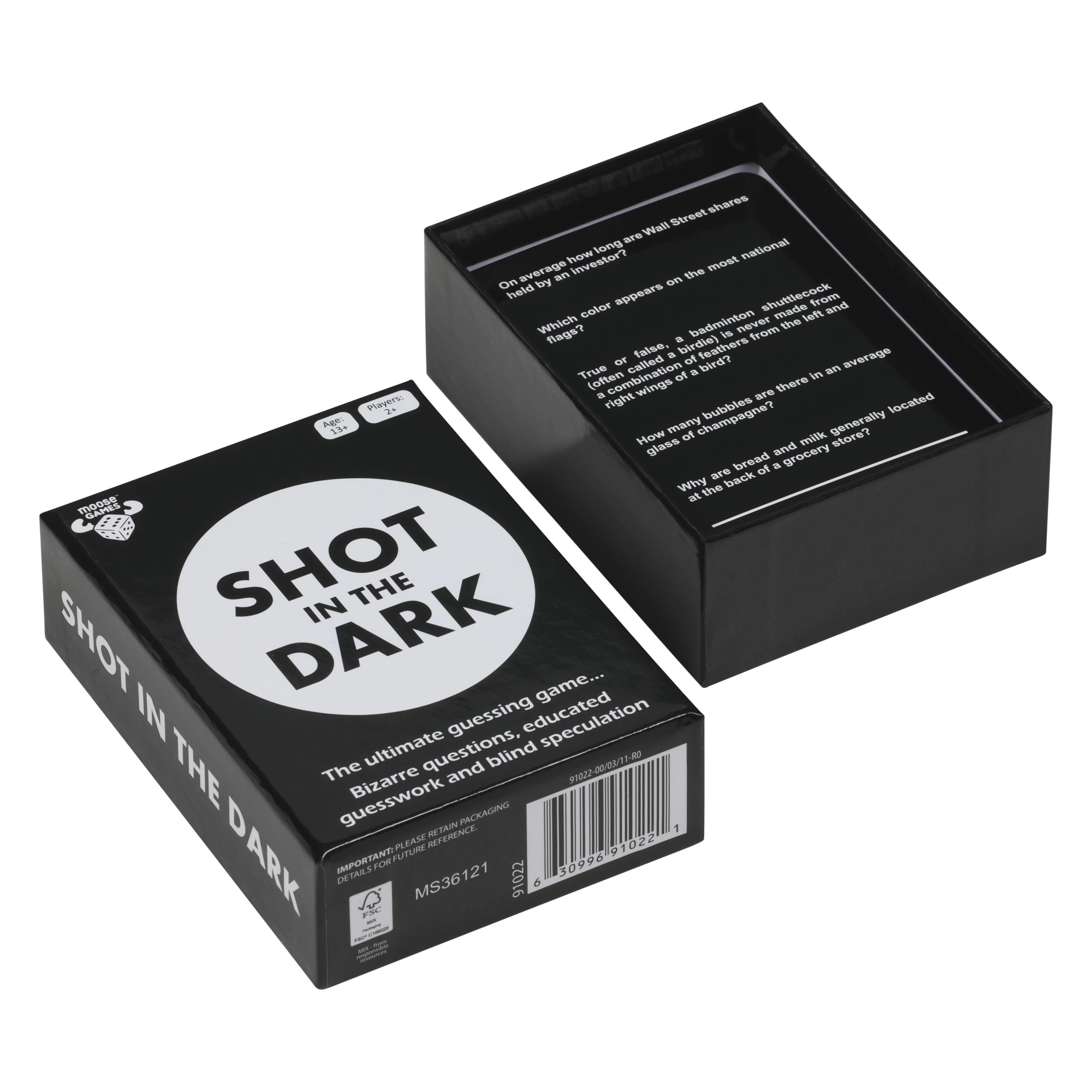 MOOSE Shot in the Dark - Card Game