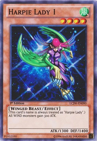 Yu-Gi-Oh! Anime Harpie Lady 1 LCJW-EN090